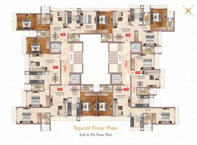 Project Image of 578.0 - 728.0 Sq.ft 2 BHK Apartment for buy in Kush Symphony