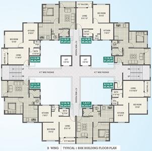 Kachhi Anandgriha Phase II A B Building Images for clusterPlan 1