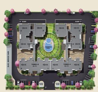 Project Image of 2227.0 - 4454.0 Sq.ft 3 BHK Apartment for buy in Stellar MI Legacy