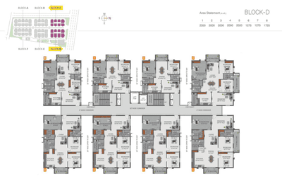 Project Image of 1215.0 - 2350.0 Sq.ft 2 BHK Apartment for buy in Galaxy Apartments