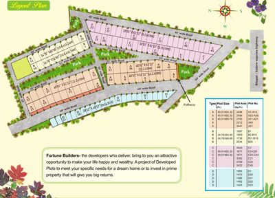 Project Image of 1445.0 - 3362.0 Sq.ft Residential Plot Plot for buy in Fortune Smart City