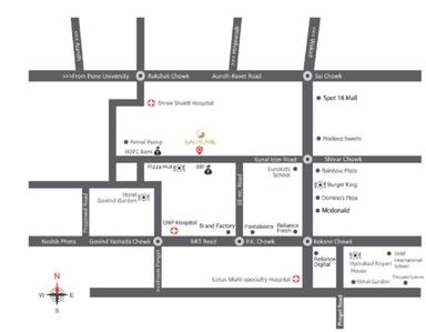 Project Image of 404.51 - 620.54 Sq.ft 1 BHK Apartment for buy in SSD Sai Pearl Phase 4