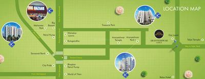Project Image of 958.0 - 1094.0 Sq.ft 3 BHK Apartment for buy in Khinvasara Aranyeshwar Park Phase II