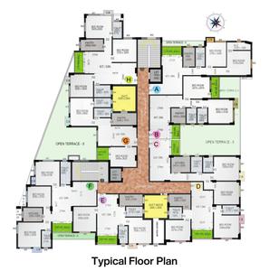 Project Image of 825.0 - 1148.0 Sq.ft 2 BHK Apartment for buy in MTA Dakshin Divine