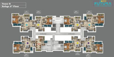 Project Image of 721.0 - 1120.0 Sq.ft 2 BHK Apartment for buy in Saheel Itrend Futura