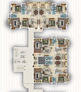Project Image of 1632.0 - 1690.0 Sq.ft 3 BHK Apartment for buy in Prarthana Solitaire