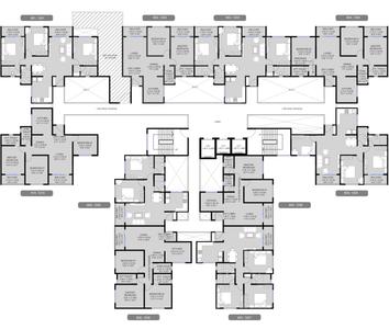 Project Image of 990.0 - 1032.0 Sq.ft 3 BHK Apartment for buy in Unique K Ville Phase III