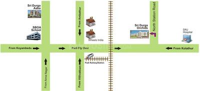 Project Image of 761.0 - 1129.0 Sq.ft 2 BHK Apartment for buy in Sri Durga Foundations Orchids