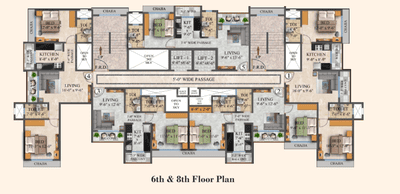 Project Image of 740 Sq.ft 2 BHK Apartment / Flat for sale in Mira Road East for Rs. 12000000