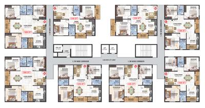 Project Image of 1240.0 - 1855.0 Sq.ft 2 BHK Apartment for buy in Saranya Swarovski