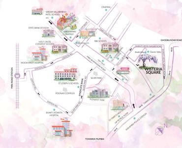 Project Image of 445.0 - 458.0 Sq.ft 1 BHK Apartment for buy in Origin Wisteria Square 1