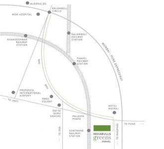 Project Image of 1169.18 - 1260.45 Sq.ft 2 BHK Apartment for buy in Indiabulls Greens 1