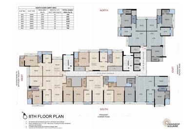 Project Image of 639.0 - 1087.0 Sq.ft 2 BHK Apartment for buy in Squarefeet Pradeep Square