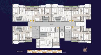 Project Image of 461.0 - 661.0 Sq.ft 1 BHK Apartment for buy in Ramdev Avighna Sky