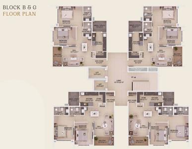 Project Image of 577.0 - 1066.0 Sq.ft 2 BHK Apartment for buy in Krishna Sattvam