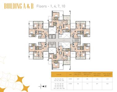 Project Image of 923.0 - 1470.0 Sq.ft 2 BHK Apartment for buy in 5 Star Royal Entrada