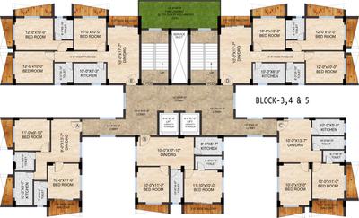 Project Image of 756.0 - 1419.0 Sq.ft 2 BHK Apartment for buy in Realtech Hijibiji