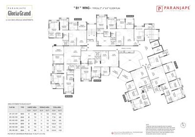 Project Image of 710.42 - 1076.39 Sq.ft 2 BHK Apartment for buy in Paranjape Gloria Grand