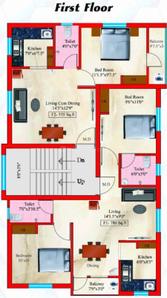 Project Image of 780.0 - 915.0 Sq.ft 2 BHK Apartment for buy in Four Sai Vandhanam