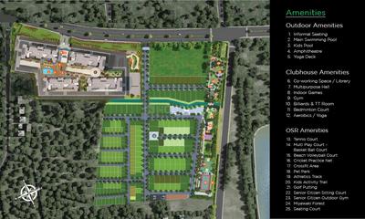 Project Image of 993.0 - 1424.0 Sq.ft 2 BHK Apartment for buy in Provident Bayscape