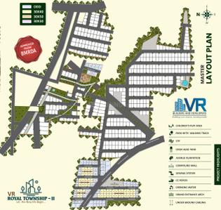 Project Image of 900.0 - 5114.0 Sq.ft Residential Plot Plot for buy in V R Royal Township 2