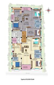 Project Image of 1081.0 - 1200.0 Sq.ft 3 BHK Apartment for buy in Mithuns Janani Dhanalakshmi
