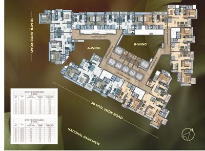 Project Image of 425.0 - 990.0 Sq.ft 1 BHK Apartment for buy in Sanghvi S3 Skygreens