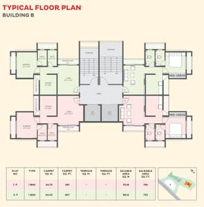 Project Image of 416.0 - 704.0 Sq.ft 1 BHK Apartment for buy in KIPL Morya