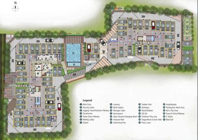 Project Image of 894.0 - 1591.0 Sq.ft 2 BHK Apartment for buy in Transformers Aspire