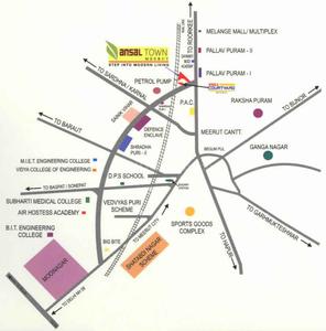 Project Image of 0.0 - 5382.0 Sq.ft Residential Plot Plot for buy in Ansal Town Meerut Plots Block Z