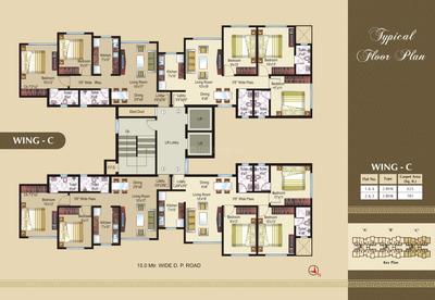 Project Image of 608.0 - 1100.0 Sq.ft 2 BHK Apartment for buy in Sheth Athena