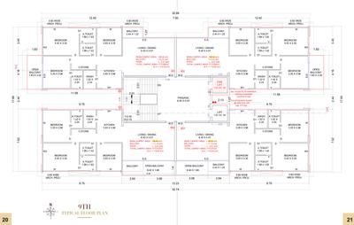 Project Image of 0.0 - 1059.71 Sq.ft 3 BHK Apartment for buy in Shree Sukhdham 44