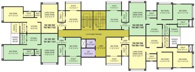 Project Image of 1480 Sq.ft 3 BHK Apartment / Flat for sale in Baner for Rs. 18500000