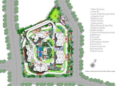 Project Image of 0.0 - 486.0 Sq.ft 2 BHK Apartment for buy in Kalpataru Sunrise B