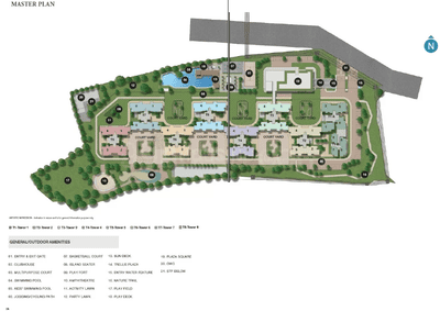 Project Image of 472.0 - 1106.0 Sq.ft 1 BHK Apartment for buy in Sobha Lake Gardens