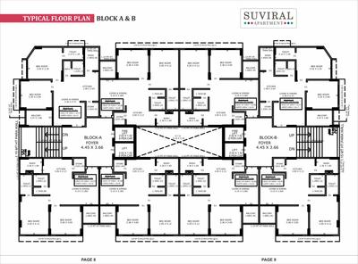 Project Image of 583.08 - 612.36 Sq.ft 2 BHK Apartment for buy in Hiradhan Suviral Apartment