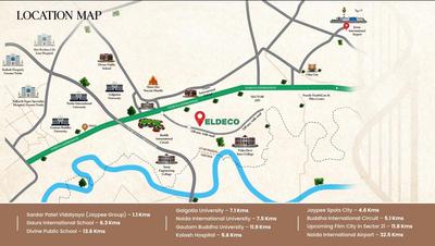 Project Image of 871.0 - 1057.0 Sq.ft 3 BHK Apartment for buy in Eldeco Ballads Of Bliss