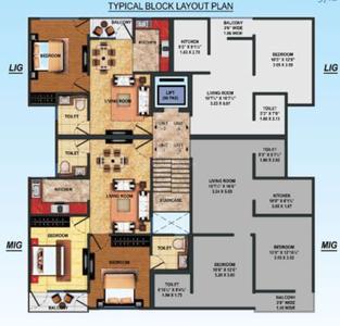 Project Image of 600.0 - 1300.0 Sq.ft 1 BHK Apartment for buy in Investors Aashiyana