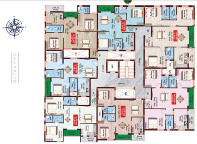 Project Image of 574.15 - 883.93 Sq.ft 2 BHK Apartment for buy in GP Homes Elanza