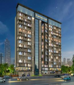 Project Image of 619.36 - 673.28 Sq.ft 2 BHK Apartment for buy in Saras Icon