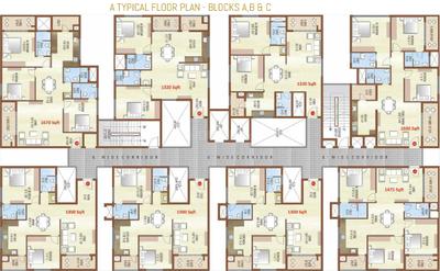 Project Image of 1300.0 - 1670.0 Sq.ft 2 BHK Apartment for buy in SMD Altezz
