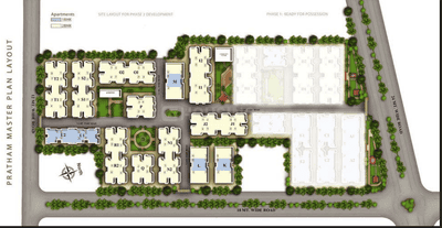 Project Image of 649.0 - 967.0 Sq.ft 1 BHK Apartment for buy in Adani Pratham Phase 2