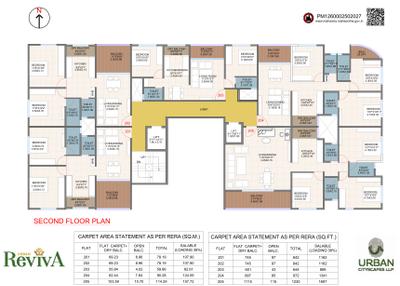 Project Image of 644.0 - 1230.0 Sq.ft 2 BHK Apartment for buy in Urban Reviva