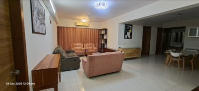 Hall Image of 2000 Sq.ft 4 BHK Apartment / Flat for rent in Earth Elegance, Bodakdev Ahmedabad for Rs. 100000
