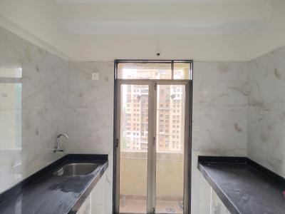 Kitchen Image of 480 Sq.ft 1 BHK Apartment / Flat for rent in Unique Greens, Thane West Thane for Rs. 18325