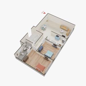 Image of 660 Sq.ft 2 BHK Apartment / Flat for sale in UCC Adityaraj Star, Ghatkopar East, Mumbai for Rs. 15000000