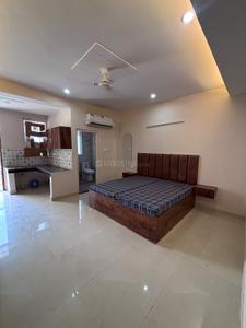 Bedroom Image of 500 Sq.ft 1 RK Builder Floor for rent in DLF Phase 3 Gurgaon for Rs. 17000