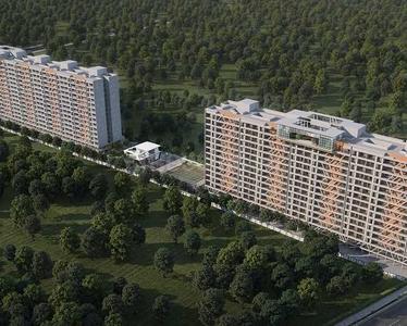 Image of 1008 Sq.ft 2 BHK Apartment / Flat for sale in Riddhi Siddhi Zoa Building 2 Wing A, Mundhwa, Pune for Rs. 8500000