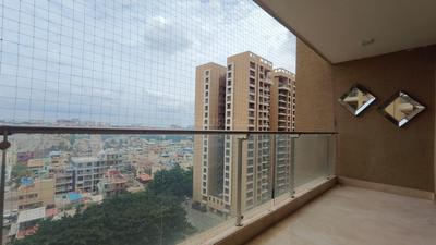 Balcony Image of 3100 Sq.ft 4 BHK Apartment / Flat for rent in Advantage Pebble Bay, RMV Extension Stage 2 Bengaluru for Rs. 200000