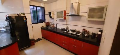 Kitchen Image of 1100 Sq.ft 2 BHK Apartment / Flat for sale in Gota Ahmedabad for Rs. 6400000